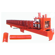 Hot Style 312mm Color Steel Ridge Tile Forming Machine